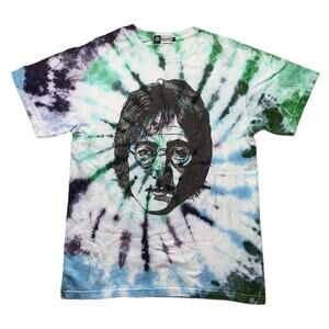 John Lennon Beatles Tie Dye T Shirt
